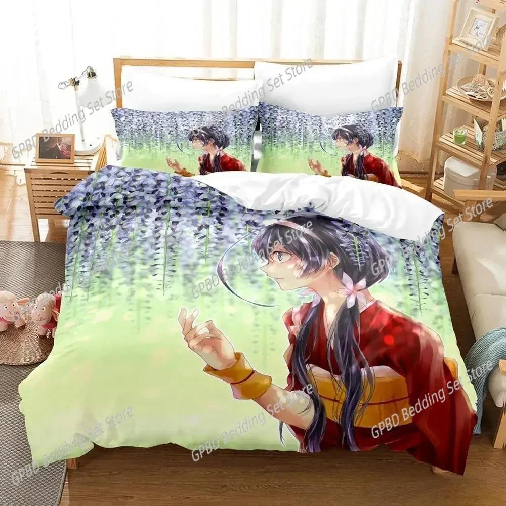 Luxury New 3D Print Anime Kawaii Girl Kyouka Bedding Set Single Twin Full Queen King Size Bed Set Bedroom Duvet cover Sets