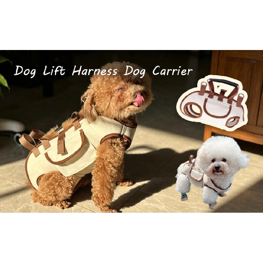 Hands Free Dog Backpack Carrier for Small Dogs, Breathable Pet Carrier with Adjustable Straps,Portable Shoulder Carrier Sling