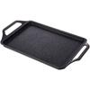 Grill Plate 43 X 25cm, Induction, Cast Aluminum, PFOA-free Non-stick Wecook Ecochef Black