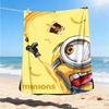 1 Stück Minions Banane Outdoor Weiche Decke Ultra Plüschig, Warm, Vielseitig und Pflegeleicht für Camping, und