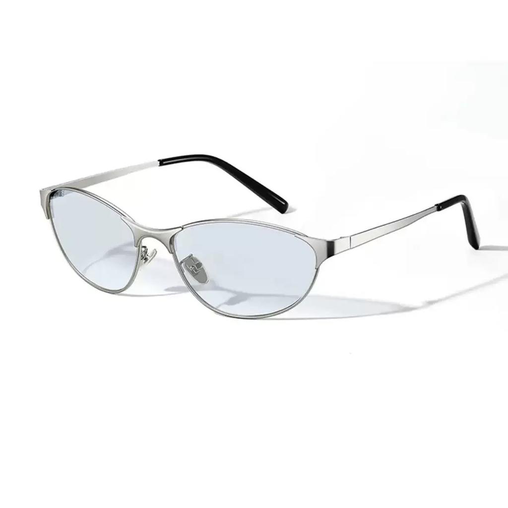 Hot Girl Sunglasses UV Protection Curved High-end Trendy Sunglasses Suitable for Street Photography