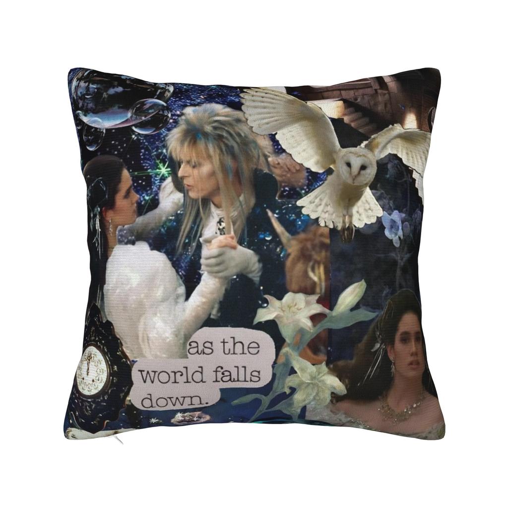 Decorative Pillow Covers Labyrinth Movie Merch Home Throw Pillow Case Cover Zippered Multi Size