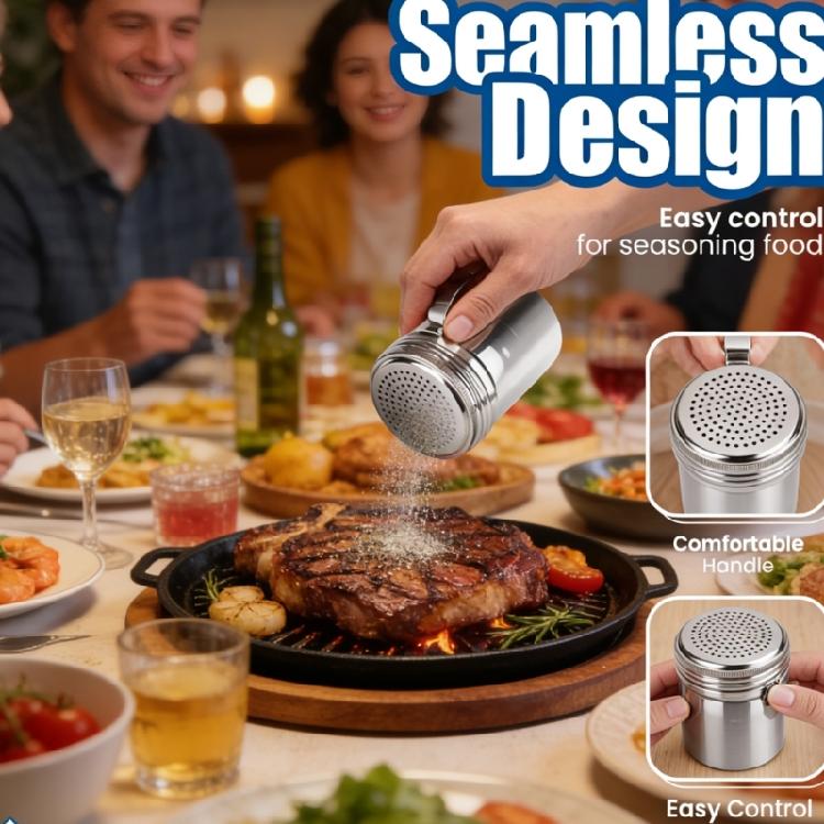 Durability Powder Shakers for Uniform Sprinkling in Homes Baking Professional Coffee Making Cooking