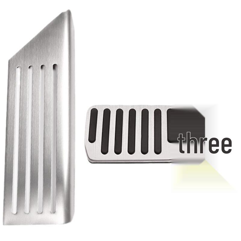 Tesla Model 3/Y/3+ Stainless Steel Brake & Accelerator Pedal Accessories