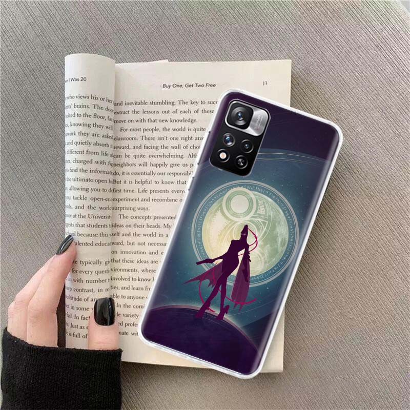 Bayonetta Phone Case For Redmi Note 13 12 Pro Plus 14 15 Pro 5G 11 11T 11E 11S 10 Pro 10S 9 9S Cover Cell Clear TPU Capa Cases S