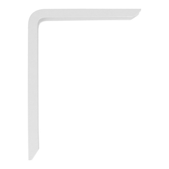Équerre aluminium blanc – 300x200 mm – Robuste & légère – Amig - 88020