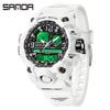Sanda Youth Fashion Luminous Waterproof Shockproof Alarm Men's Watch
