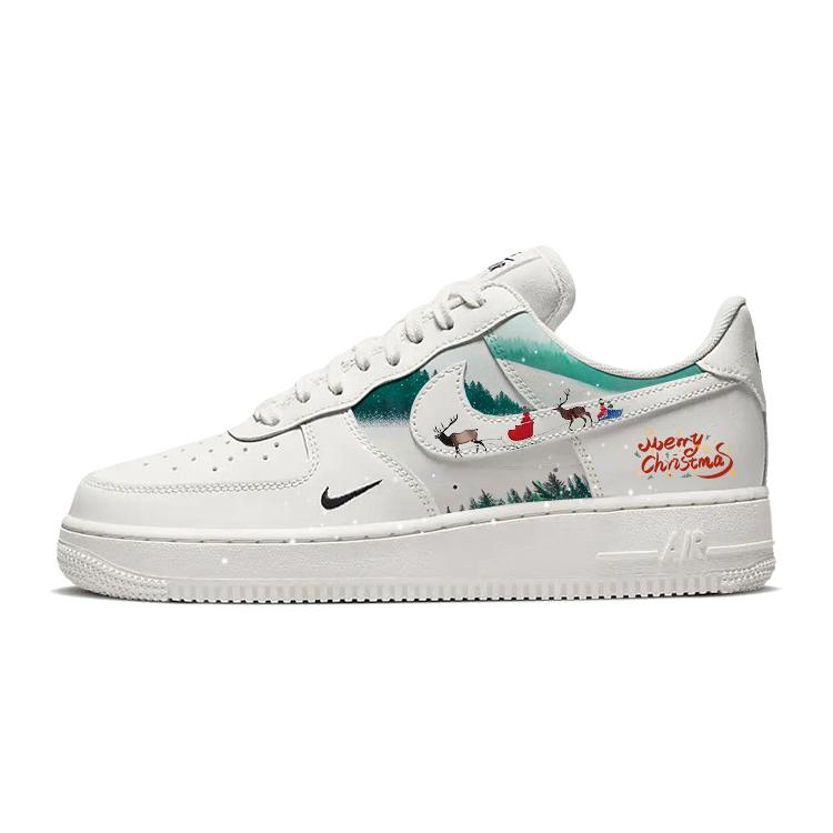 

Nike Air Force 1 Slip Resistant, Abrasion Resistant, Lightweight Low top Skateboard Shoes Women s White HF1058-133(Team56-) 38.5