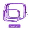 PVC Transparent Travel Cosmetic Bag - Large Capacity, Waterproof, Portable Storage with High-End Feel
