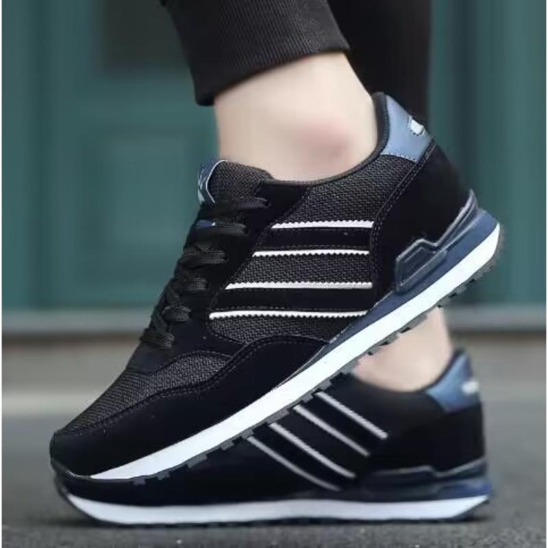PU Läder Herr Löparskor Sportskor Retro Casual Sneakers Halkfria Promenadskor Reseskor Körskor