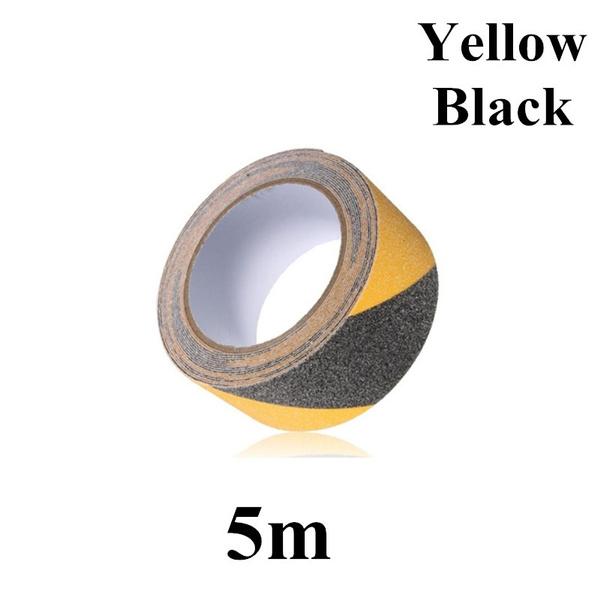 

1 рулон 25 мм*5 м Полезная предупреждающая противоскользящая липкая самоклеящаяся лента для защиты от скольжения Защитная лента