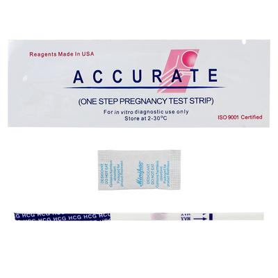 İlk Tepki %99'un Üzerinde Doğruluk Hızlı Hızlı Güvenilir Gebelik Tahmini Test Şeridi 20 Adet HCG Hamile Çubuğu Gebelik Testi Lot Yetişkin Ürünleri
