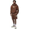 Jordan X Titan Embroidered Straight-Leg Shorts With Elastic And Drawstring Waist Men Bottoms Khaki DV7037-262