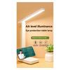 ABBY-Three-Color Eye Protection Desk Lamp USB Battery Dual Power Supply Touch Folding Desk Lamp B