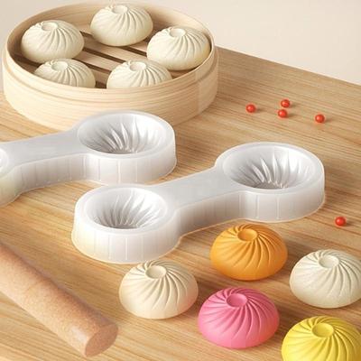 1/2/3 Τεμάχια Χειροποίητο Καλούπι Baozi Εργαλείο Κουζίνας Για Ψήσιμο Κινέζικα Ατμιστά Ψωμάκια Ζύμη Ψωμιού Ζύμη Αρτοποιίας Σκεύη Μαγειρικής Οικιακά Είδη