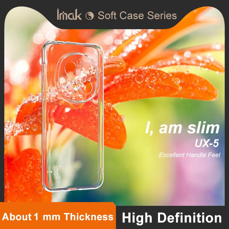 Dla Honor Magic 7 Pro 5G Etui na telefon IMAK Miękkie Slim Etui Seria UX-5