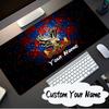 Custom Name Mouse Pad Crystal Palace Crest Design Mouse Pad, Gaming Mouse Pad, Keyboard Pad, Desk Decor for Computer Notebook Fan Birthday Gift