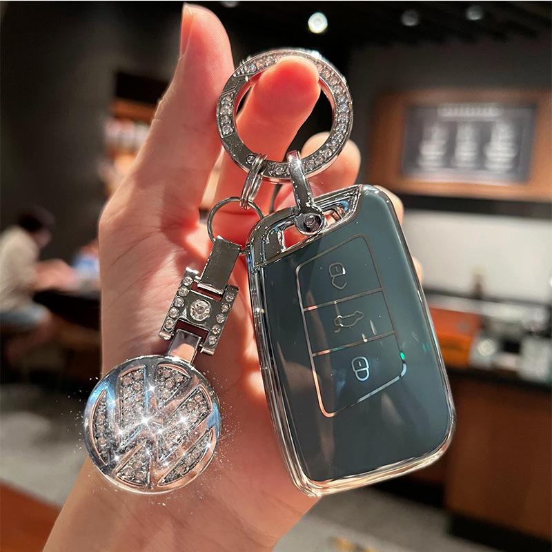 Volkswagen Key Case for Lavida, Sagitar, Tayron X, Golf, Lamando, Passat, Magotan, Tiguan L