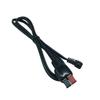 Standard 18AWG Right Angle DC Power Cable Lead Connector for ICOM Walkie Talkie IC-705