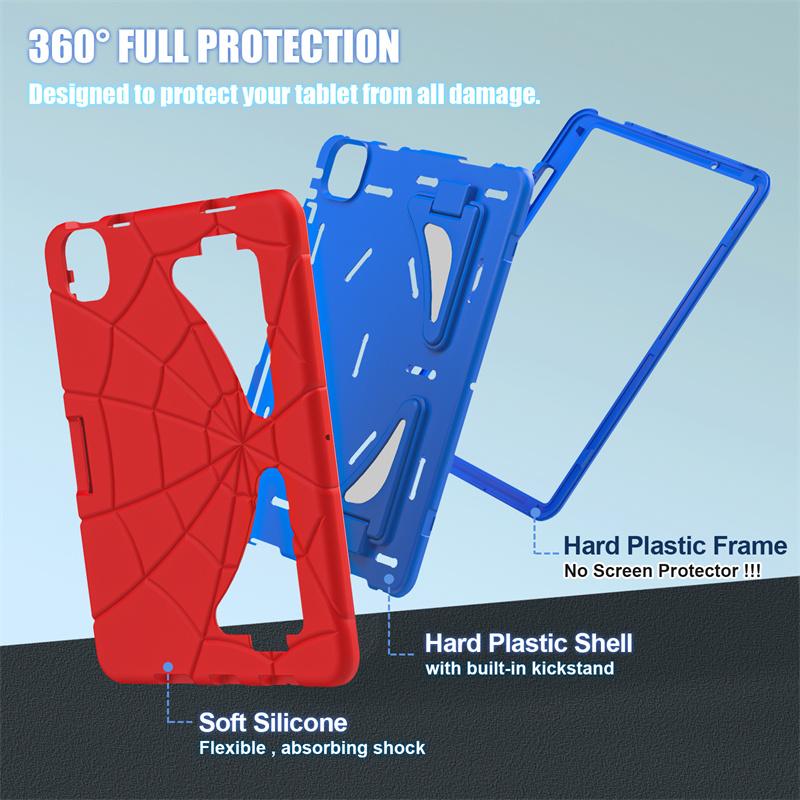 For iPad Air 11 Case iPad Pro 11" M4 4th 5th 10.9 10th 10.2 9th 8th 7th Generation Shockproof Kids Tablet Stand Cover Funda