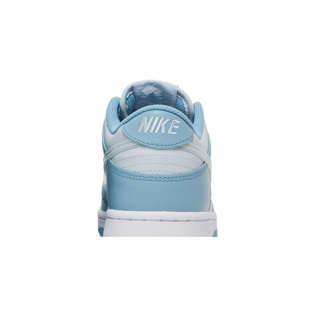 Nike Dunk Low PreSchool 'Aura Clear' (Unisex) Aura / Worn Blue / White / Clear Kids' Skateboarding Shoes DH9756 401