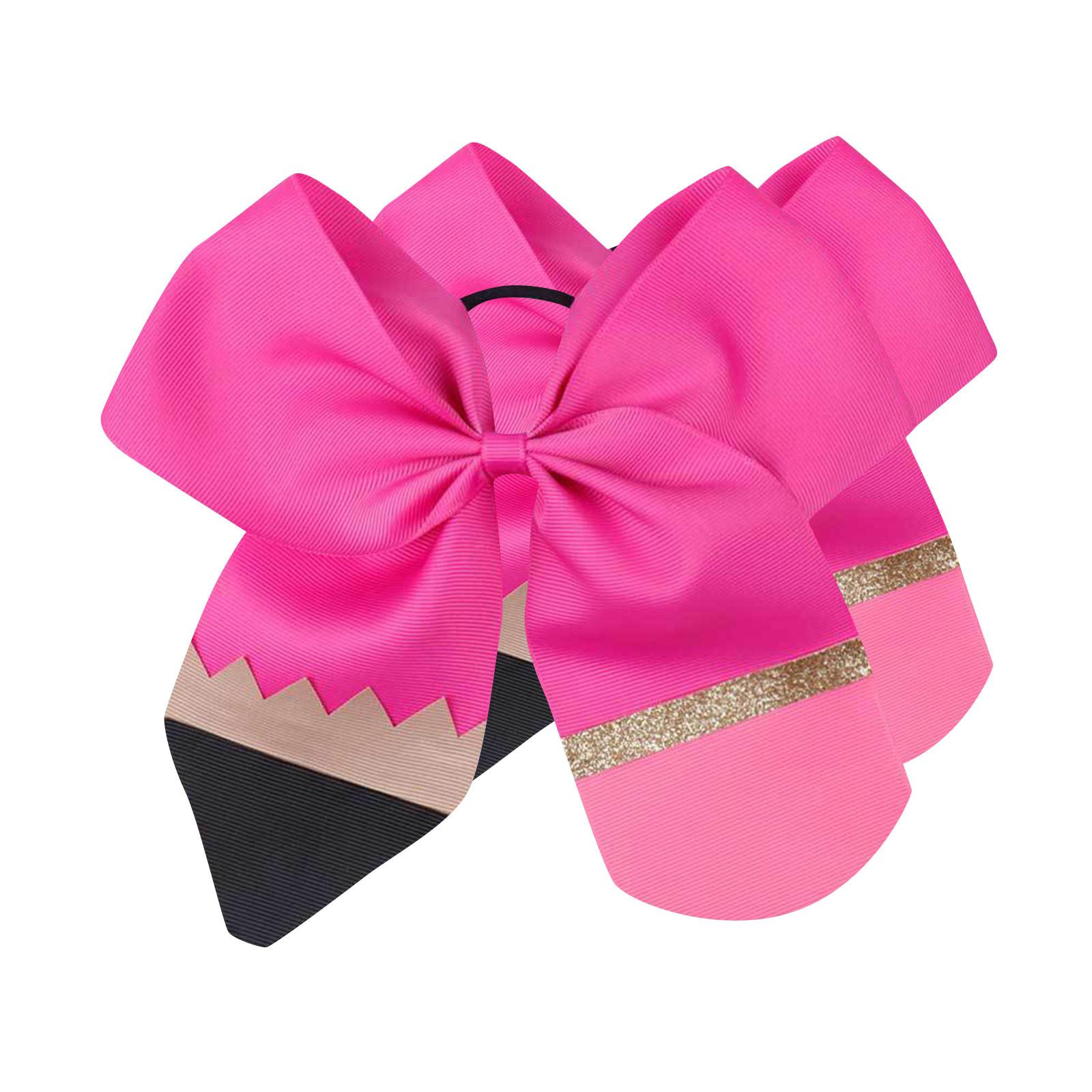 

Back To School Pencil Hair Bow Rope, Hand Drawn Pencil Schoolgirl Braid Bow Rope For Preschool Kindergarten 1st Grade 2nd Grade 3rd Grade 4th Grade One Size