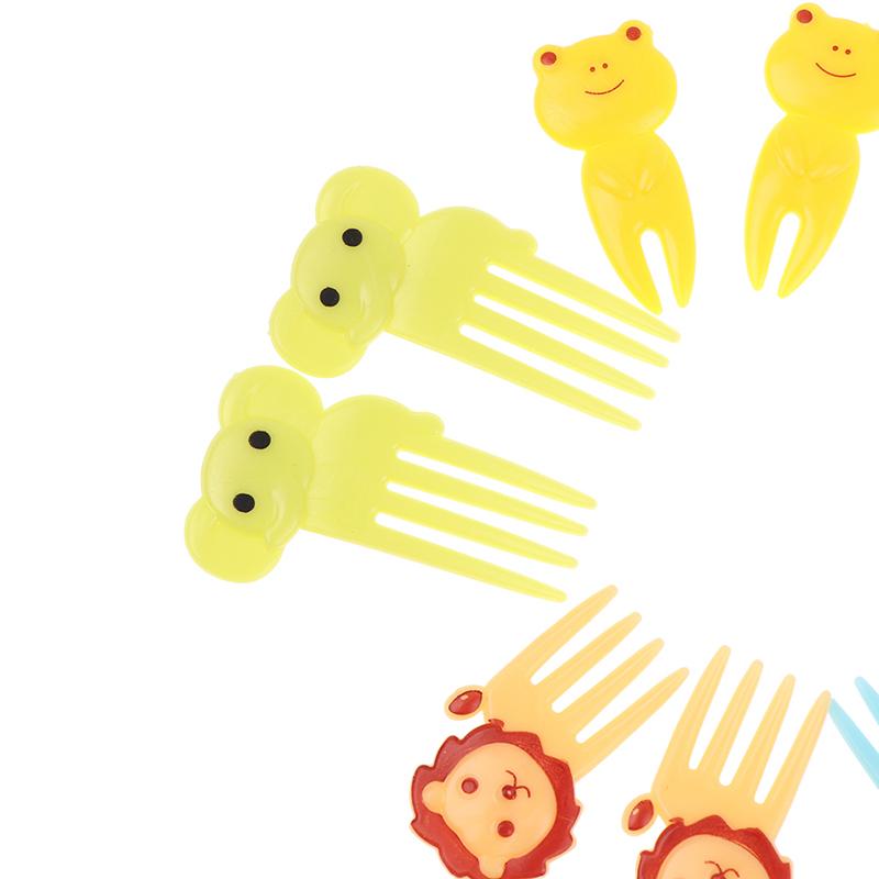 6/10 buc/pachetmini desene animate pentru copii, gustări, desert, bento, prânzuri decor