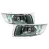 ABLZ-Front Bumper Fog Light Set 1 Pair For Lexus GX470 UZJ120 2003-2009 Driving Lights Part Numbers 81211-60160 81221-60080