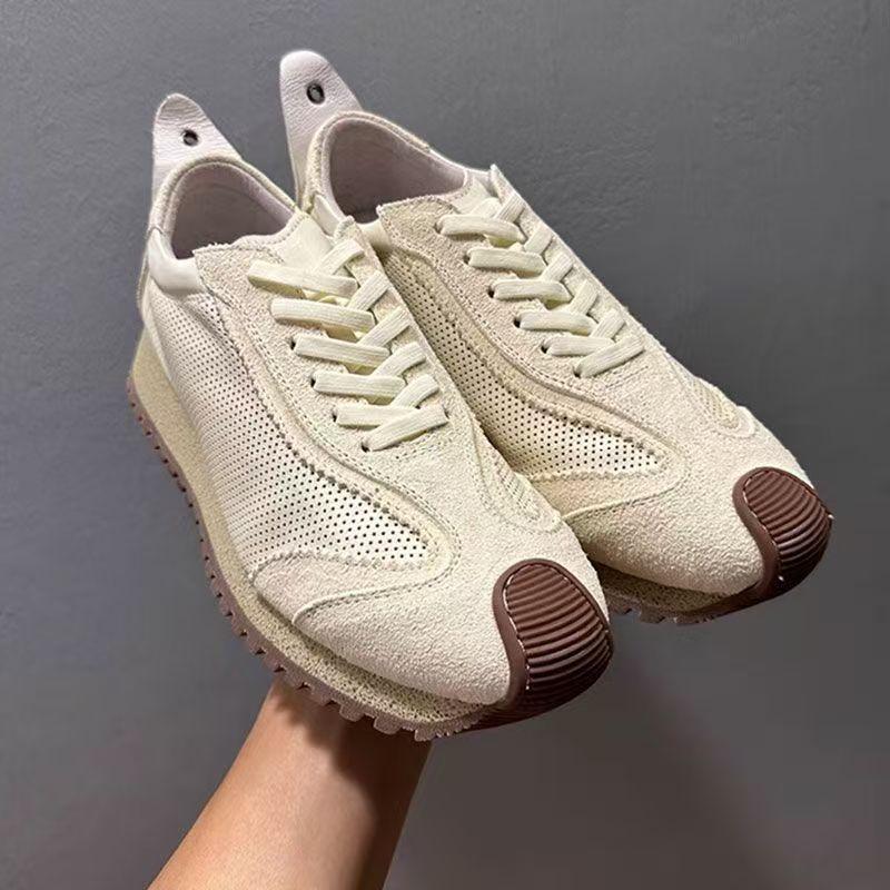 

Чоловіче повсякденне взуття з натуральної шкіри Кросівки на платформі для чоловіків М’яка підошва Нове взуття Зносостійке модне ретро взуття для чоловіків Zapatillas 39 білий