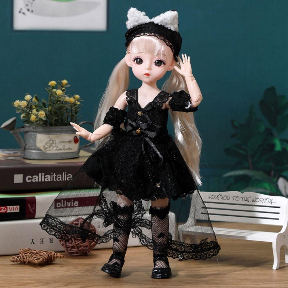 Mode Design Pop Jurk Set Mooie Jurk Met Schoenen Pop Vervangende Kleding Hoed Accessoires Pop Kleding Pak