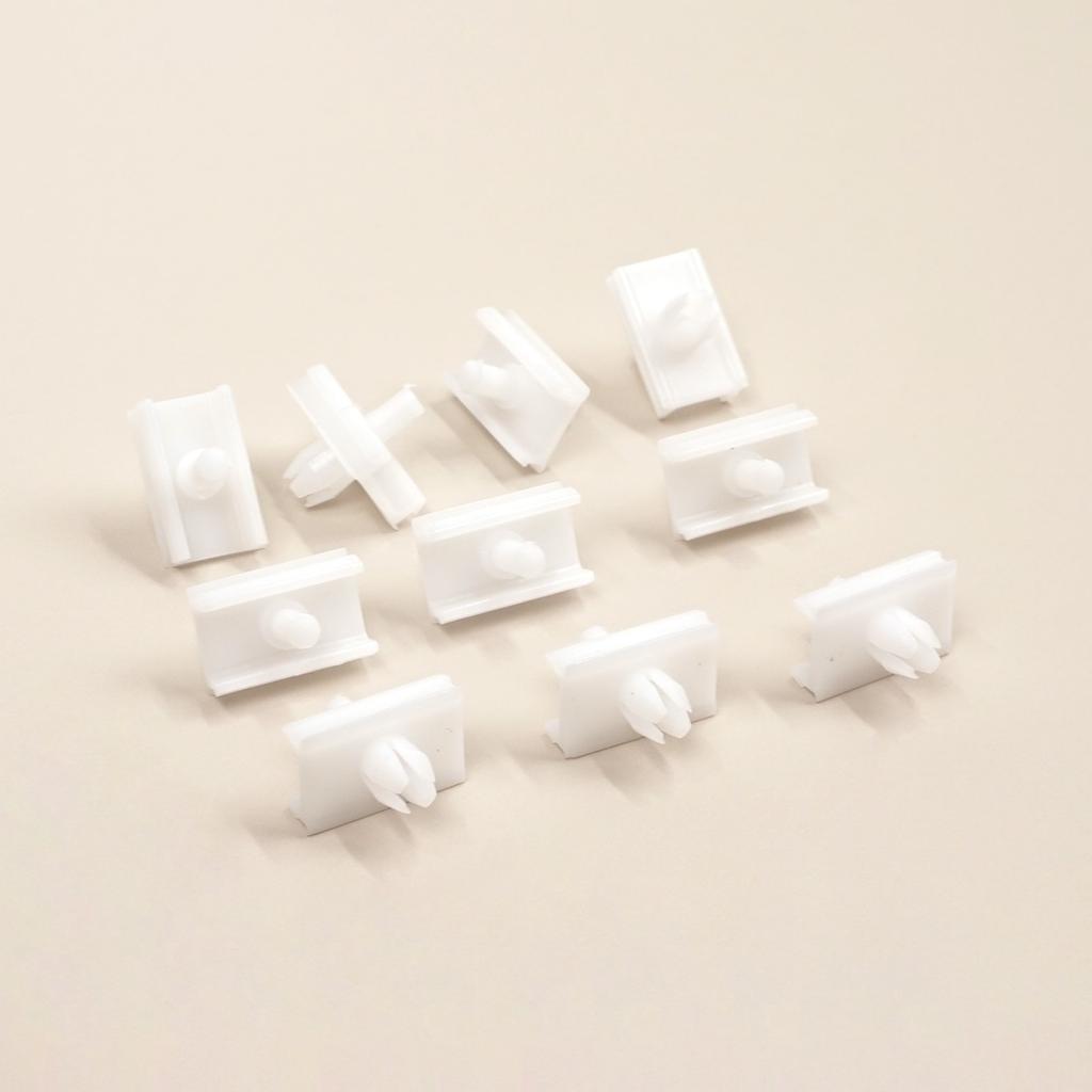 ECF5076 10 Pieces Door Body Trim Moulding Clamp Clips for BMW 5 Series E34 Alpina B10 1987-1995 4/5 Door 51131946258