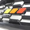 3 Colors Grille Badge Emblem For Toyota Tacoma Tundra 4Runner TRD Highlande Rav4 CHR Strip Air Inlet Auto Car Accessories