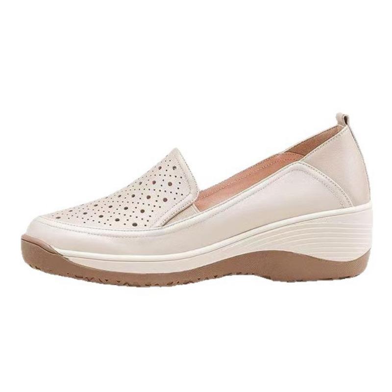 Shoes summer lazy outer wear heel sandals summer hole hole thick sole soft sole hollow slope new bag head sandals