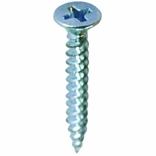 DAIDOHANT Lightweight Ceiling Screws, Nickel Plated (Nominal Diameter d) 3.5 x Length L 41mm (Flexible Head), Iron/Nickel Plated (Pack of 109) 1017431