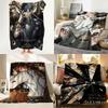 Game L Love of L Light and N Night Throw Flannel Throw Blanket Suitable for Sofa Living Room Bedroom