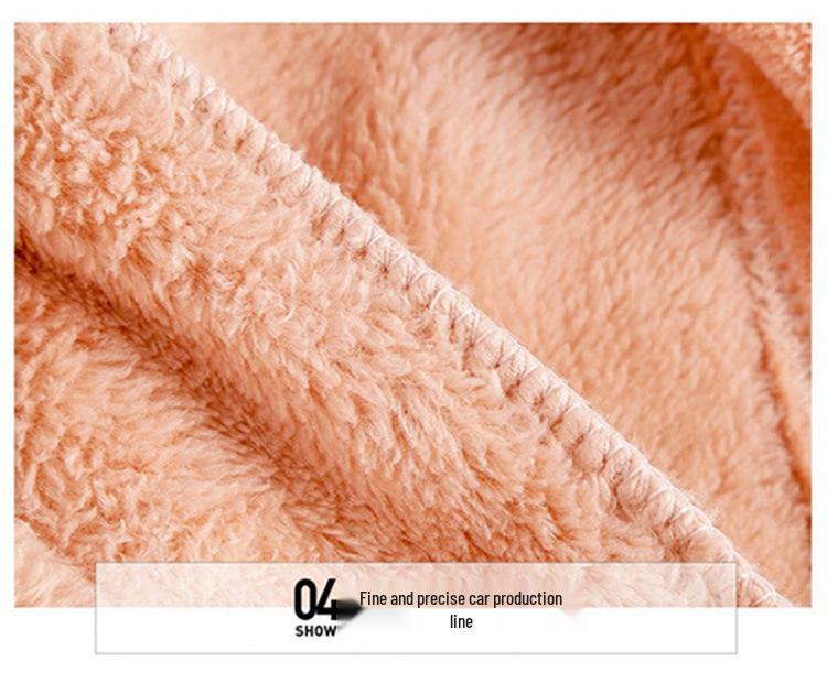 Women's Cozy Coral Fleece Loungewear Set - Warm, Loose Fit, Versatile