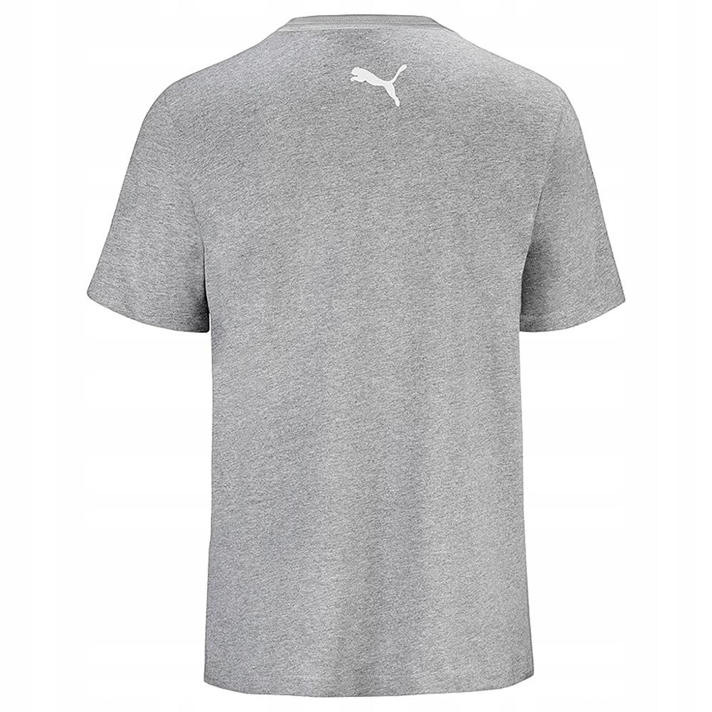 P94 Men'S Tshirt Short Sleeve Cotton Grey Puma Size L