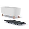 GRACIA CASE DGCL600 Blumentopf auf Beinen | Weiß