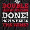 Grappig Dubbel Hartbypass Operatie T-shirt Tops T-shirts Unisex Hartziekte & Falen Hartstilstand