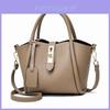 2023 Neue High-End Modische Gewebte Korb Handtasche Umhängetasche Für Damen Tiefes Khaki
