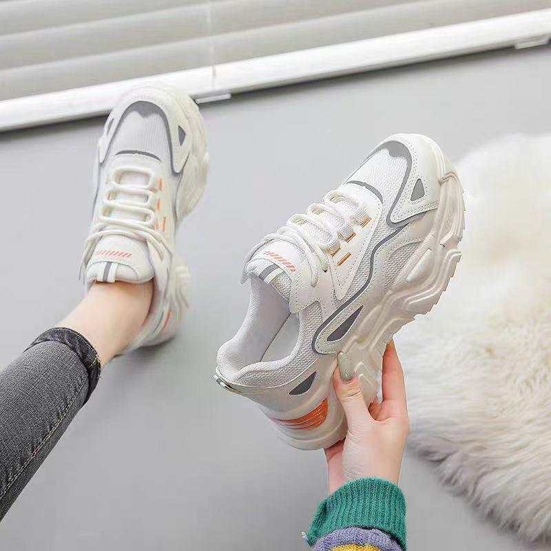 

Кроссовки для женщин, новые весенние и осенние, увеличивающие рост, женская обувь, универсальная платформа, для отдыха и спорта, модная обувь для пап 40