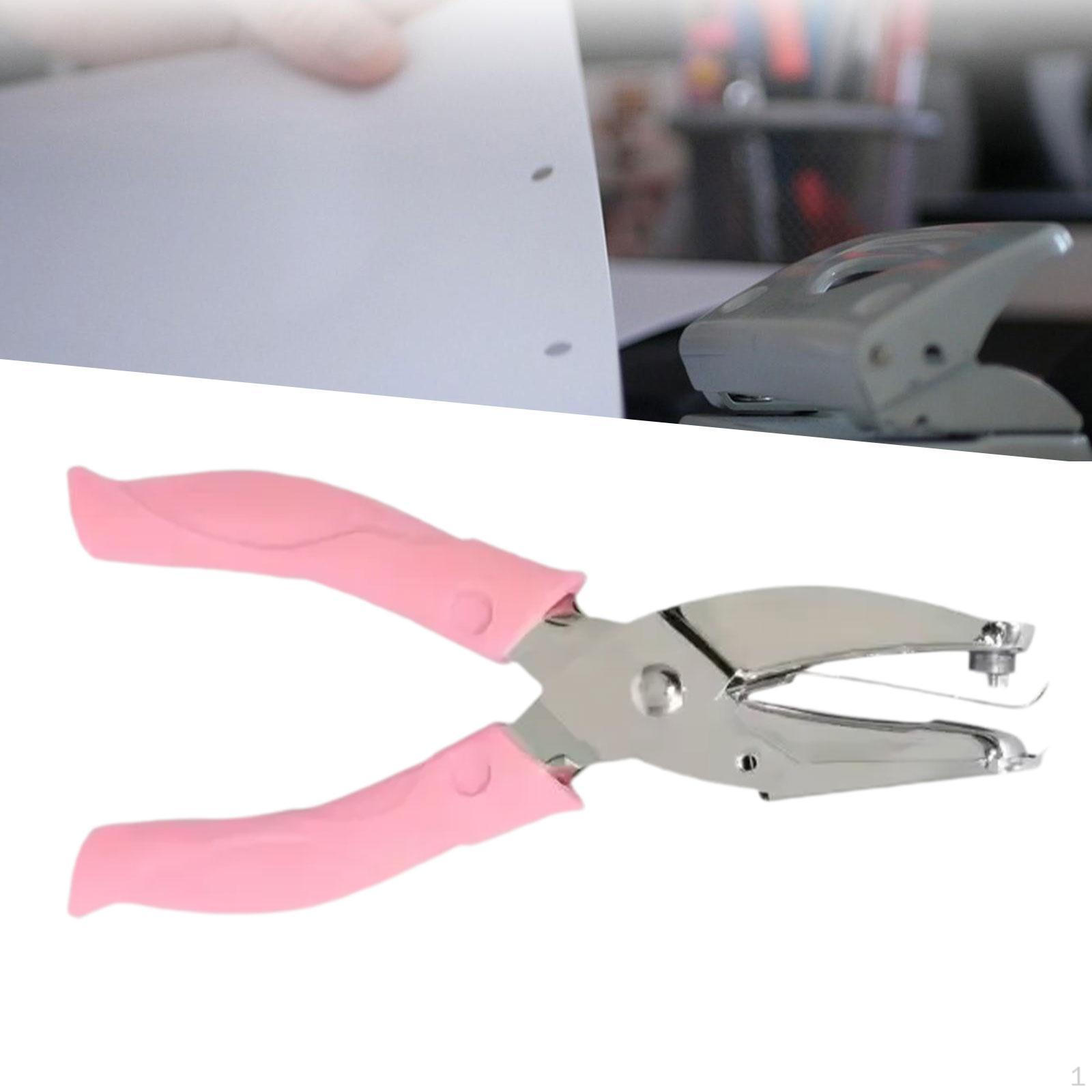 

Дырокол с одним отверстием, металлический ручной самодельный дырокол с ручкой для бумажных открыток, подарочных бирок, поздравлений, 6mm Round