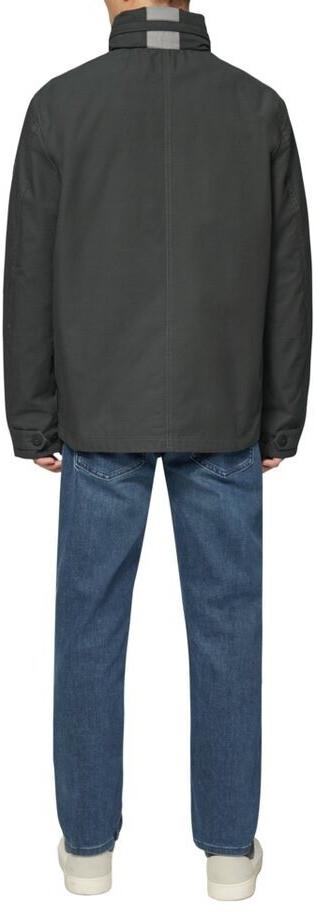 Mid-season Jacket s.Oliver Outdoor-Jacke Stand-up Collar 9581 Grey Black