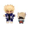Anime MHA Figure Izuku Midoriya Katsuki Bakugou Shoto Todoroki Plush Toys Soft Plush Keychain Doll Cute Sofa Pillow Pendant Gift