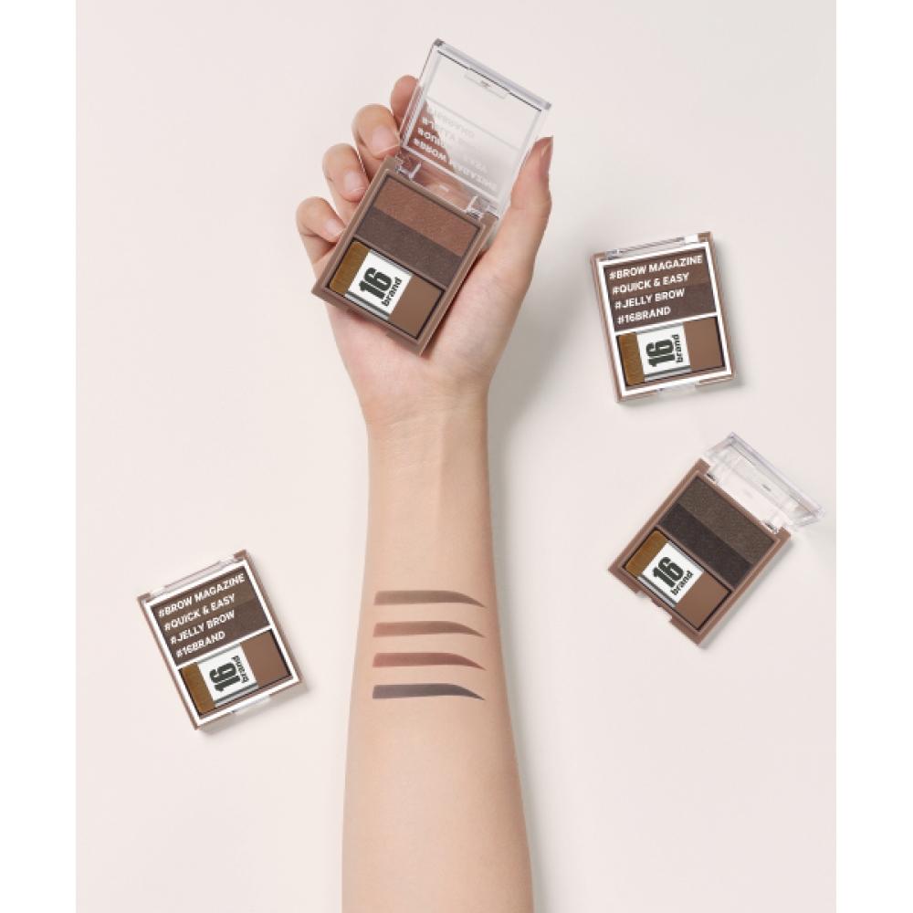 Chosungah Beauty EyeBrow Magazine Brow Palette 3.6g 03 jet black