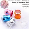 3.8cm Iridescent Silicone Nail Art Stamper - DIY Transparent Stamping Tool