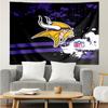 Minnesota Vikings Artwork Tapestry Accessories Playroom Tapestry, for Bedroom,Livingroom, dormitory Room Wall Decor Fan Birthday Gifts