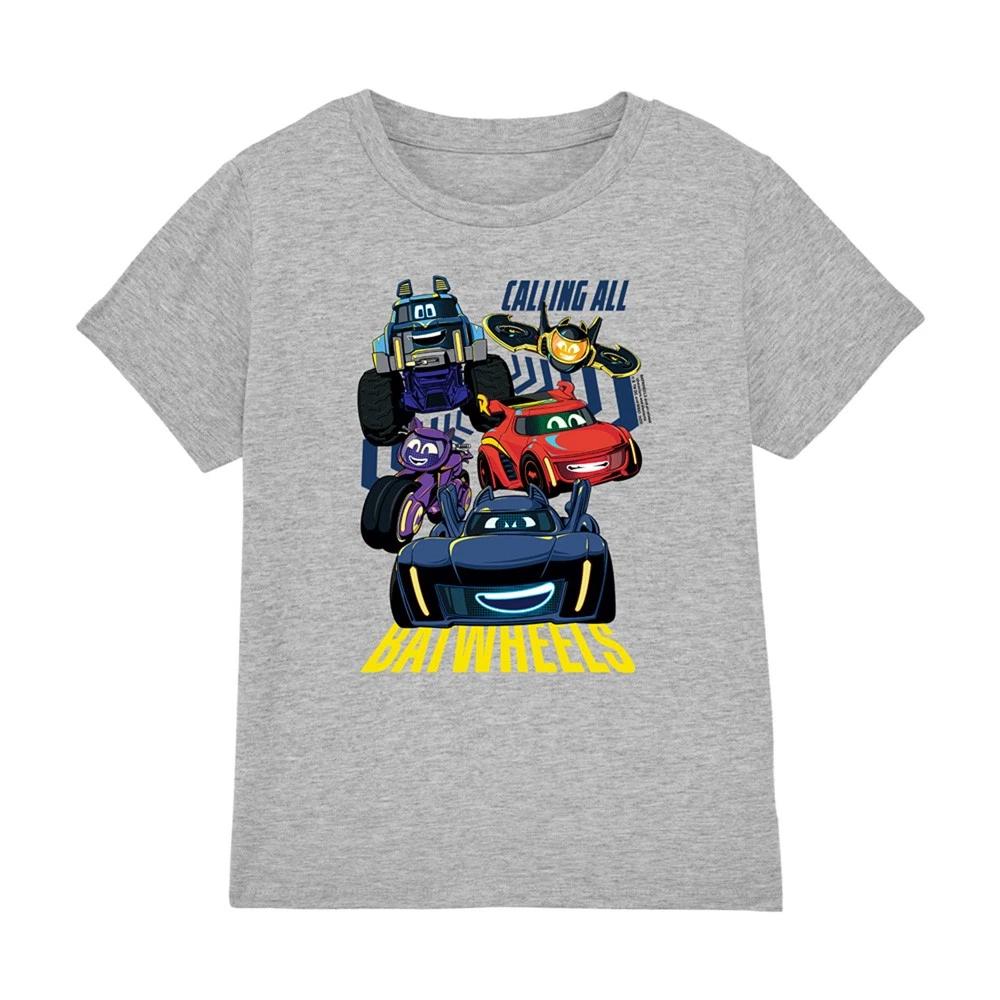 

Calling All Batwheels Kids T-shirt 3-8 Years, Athletic Heather 150