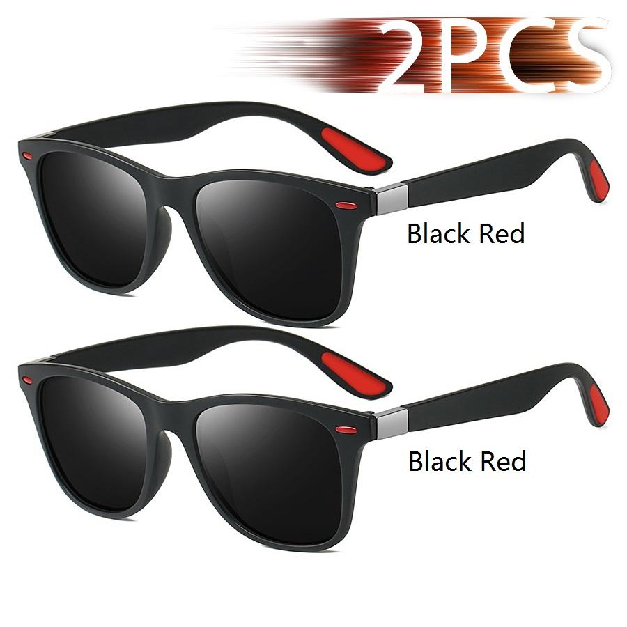 Fashion Vintage Square Unisex Driving Fishing Sunglasses Men Women Luxury Brand Designer Sun Glasses Anti-Glare Eyewear Uv400