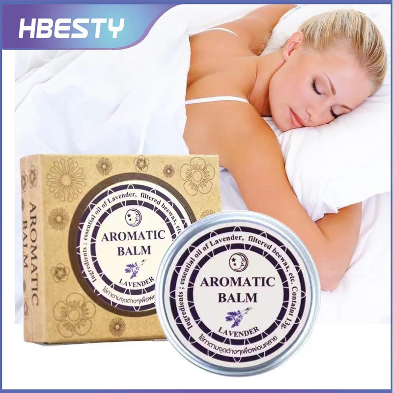 Lavender Calming Herb Infused Sleep Balm For Relaxing Experience Aromatherapy